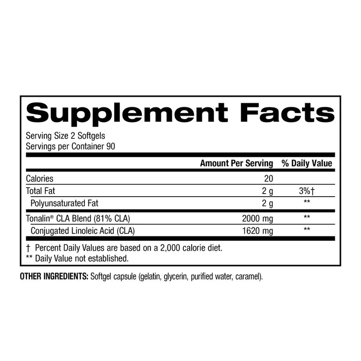 트루네이처 토날린 CLA 1620mg – 체지방 감소·대사 지원, 180소프트젤