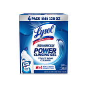 Lysol アドバンス トイレボウル ジェル クリーナー 32 液量オンス、4 個パック