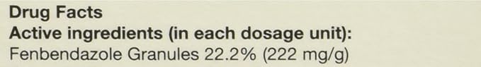 파나쿠어 C 반려견 구충제 2 g (화이트) – 장내 기생충 제거용