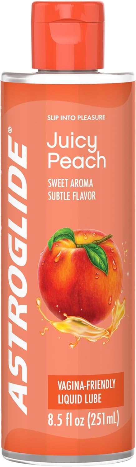 아스트로글라이드 쥬시 피치 복숭아향 워터베이스 러브젤 251ml