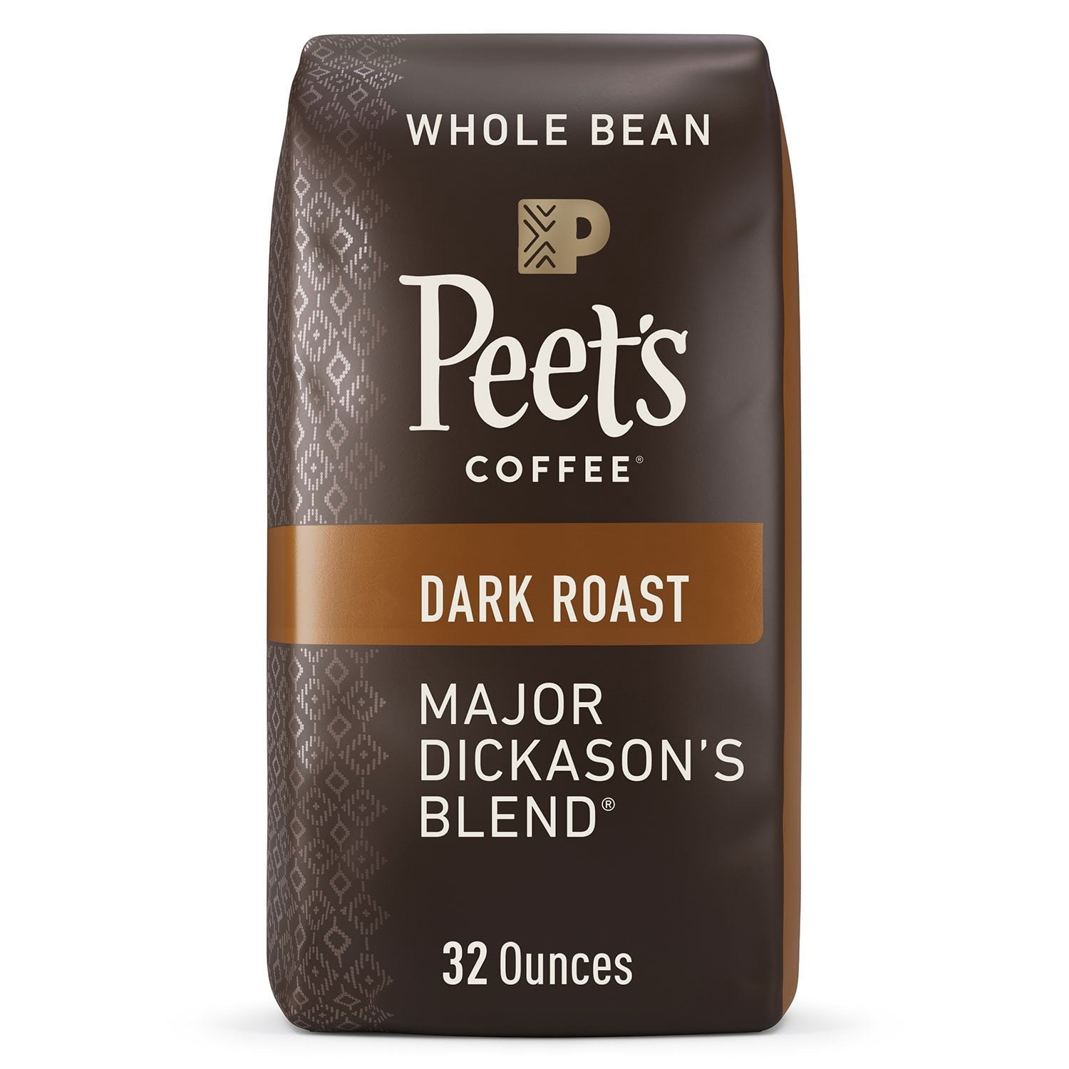 피츠 커피 메이저 디카슨 다크 로스트 홀빈 32 oz – 최고 인기 블렌드 깊고 강렬한 풍미