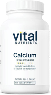 Vital Nutrients Calcium Citrate/Malate 150 MG 100Capsules