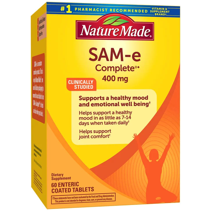 ネイチャーメイド SAM-e コンプリート 400 mg、60錠