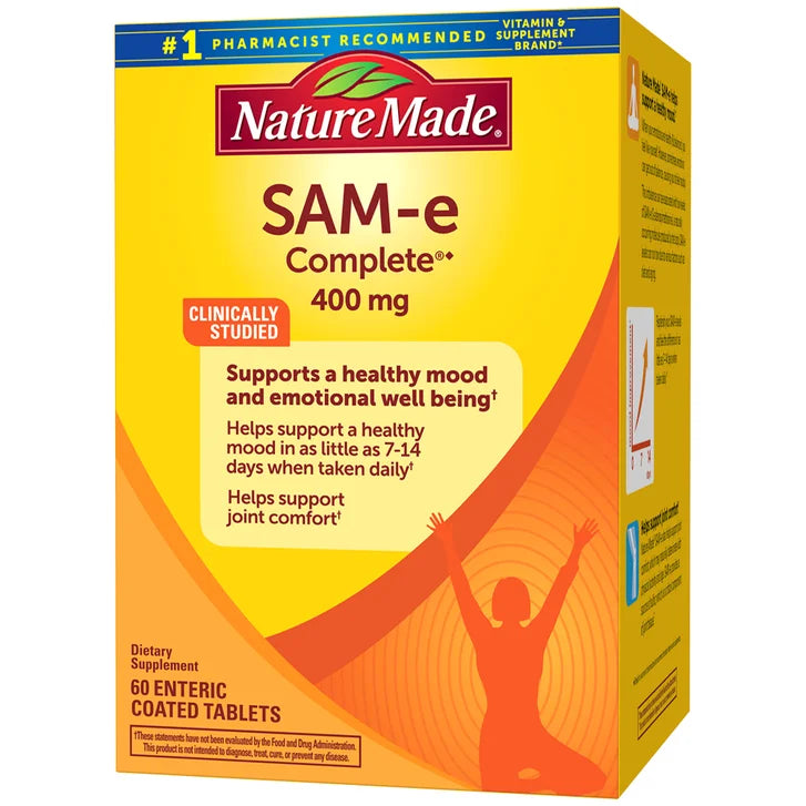 ネイチャーメイド SAM-e コンプリート 400 mg、60錠