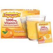 エマージェンC ビタミンC 1000mg パウダー（抗酸化物質配合）炭酸ドリンクミックス、90 個入り。
