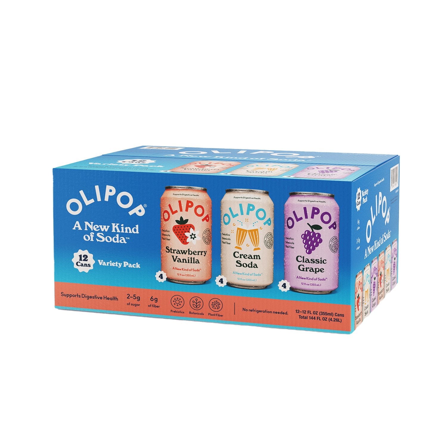 올리팝 버라이어티 팩, 12fl oz, 12팩