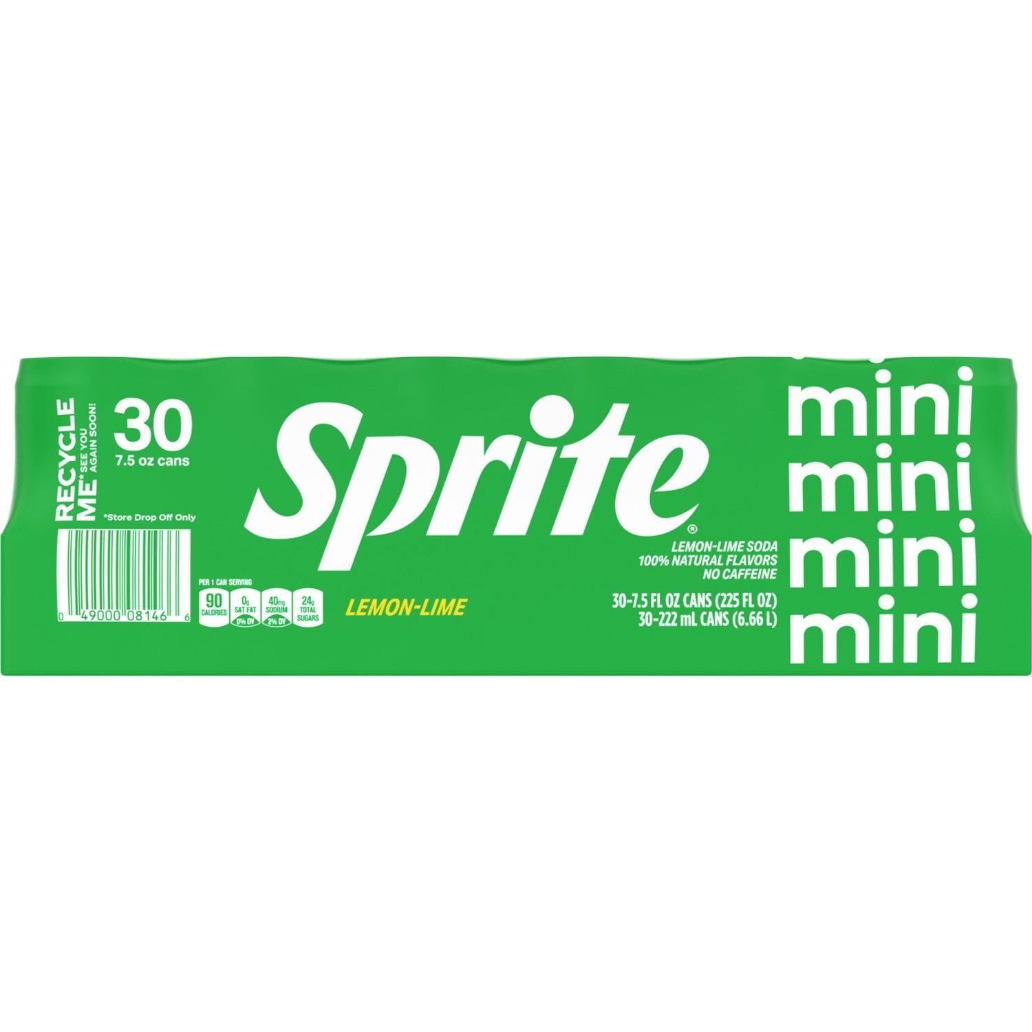스프라이트 미니캔, 7.5fl oz, 30팩