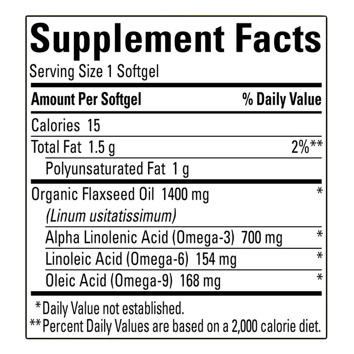 ネイチャーメイド フラックスシードオイル 1400mg、ソフトジェル300粒