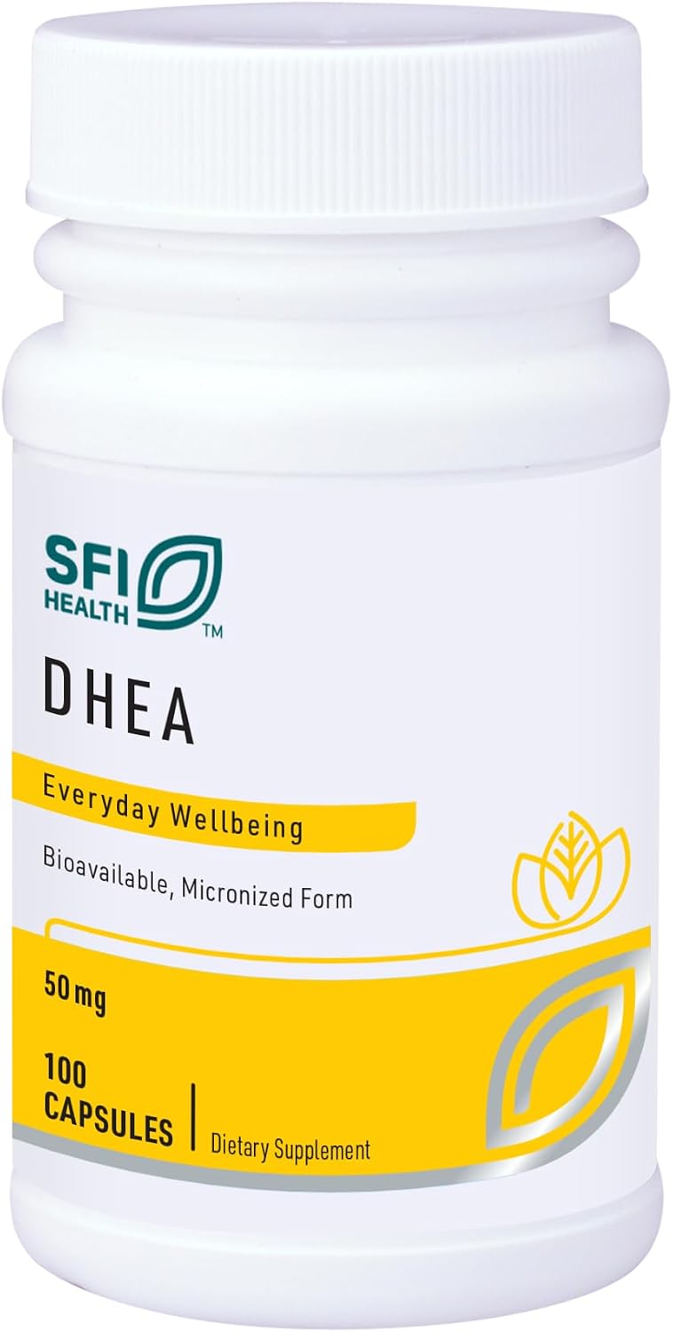 클레어랩스 SFI Health DHEA 50mg 100캡슐 마이크로나이즈드 비건 DHEA 영양제