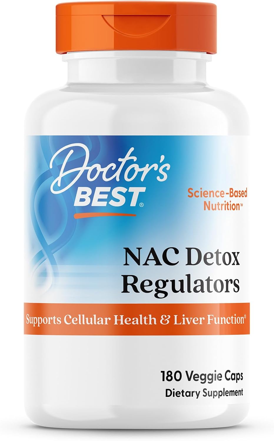 닥터스 베스트 NAC 디톡스 리귤레이터 600mg 180 베지 캡슐 셀레늄 몰리브덴 항산화 영양제