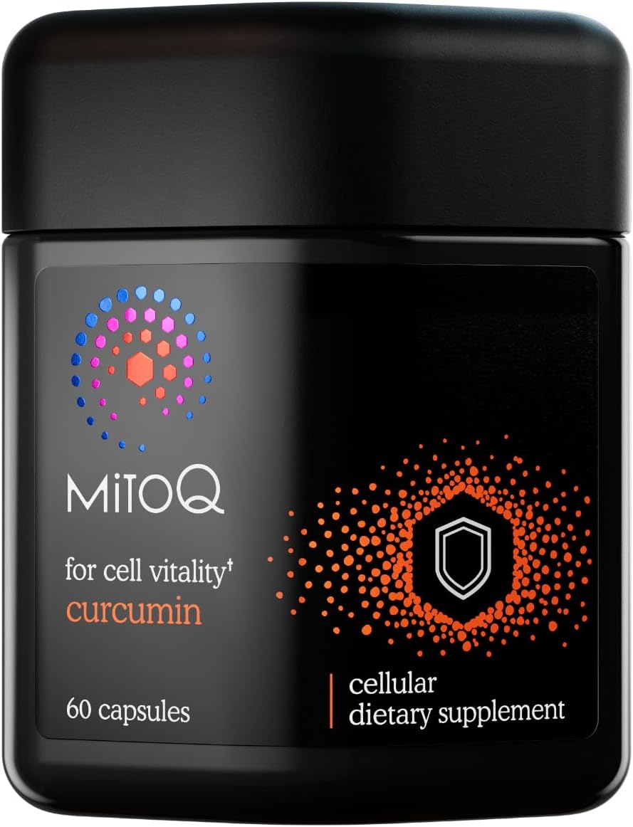 MitoQ Curcumin 미토큐 Longvida 고흡수 커큐민 항산화 영양제 60캡슐