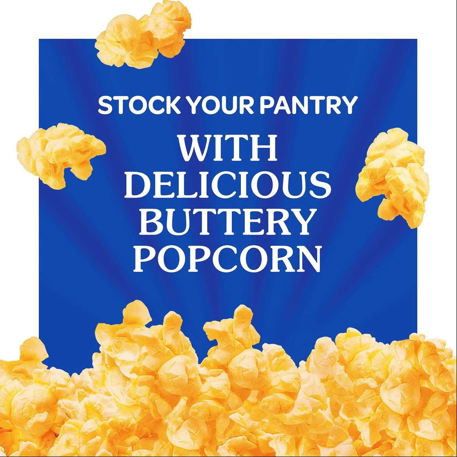ACT II バターラバーズ 電子レンジ用ポップコーン、2.75 オンス、32 個入り。