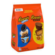 REESE'S ミニチュア オレオとオリジナル ピーナッツ バター カップ キャンディ、48.8 オンス。