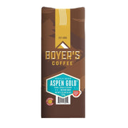 Boyer's Coffee アスペンゴールド ミディアムロースト ホールビーン、36 オンス。