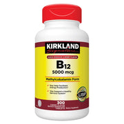 カークランドシグネチャー クイックディゾルブビタミンB-12 5000mcg、300錠
