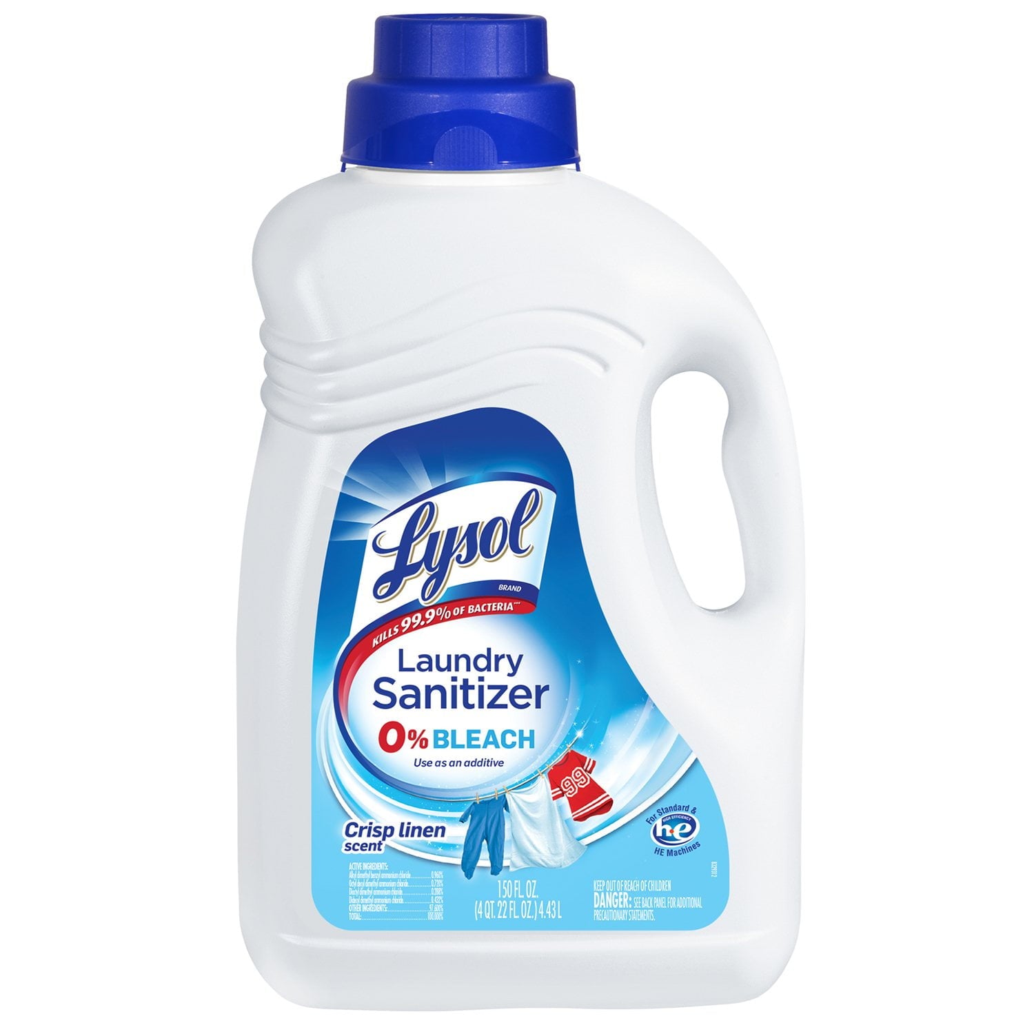 Lysol 洗濯用消毒剤添加剤、クリスプリネン 150 液量オンス