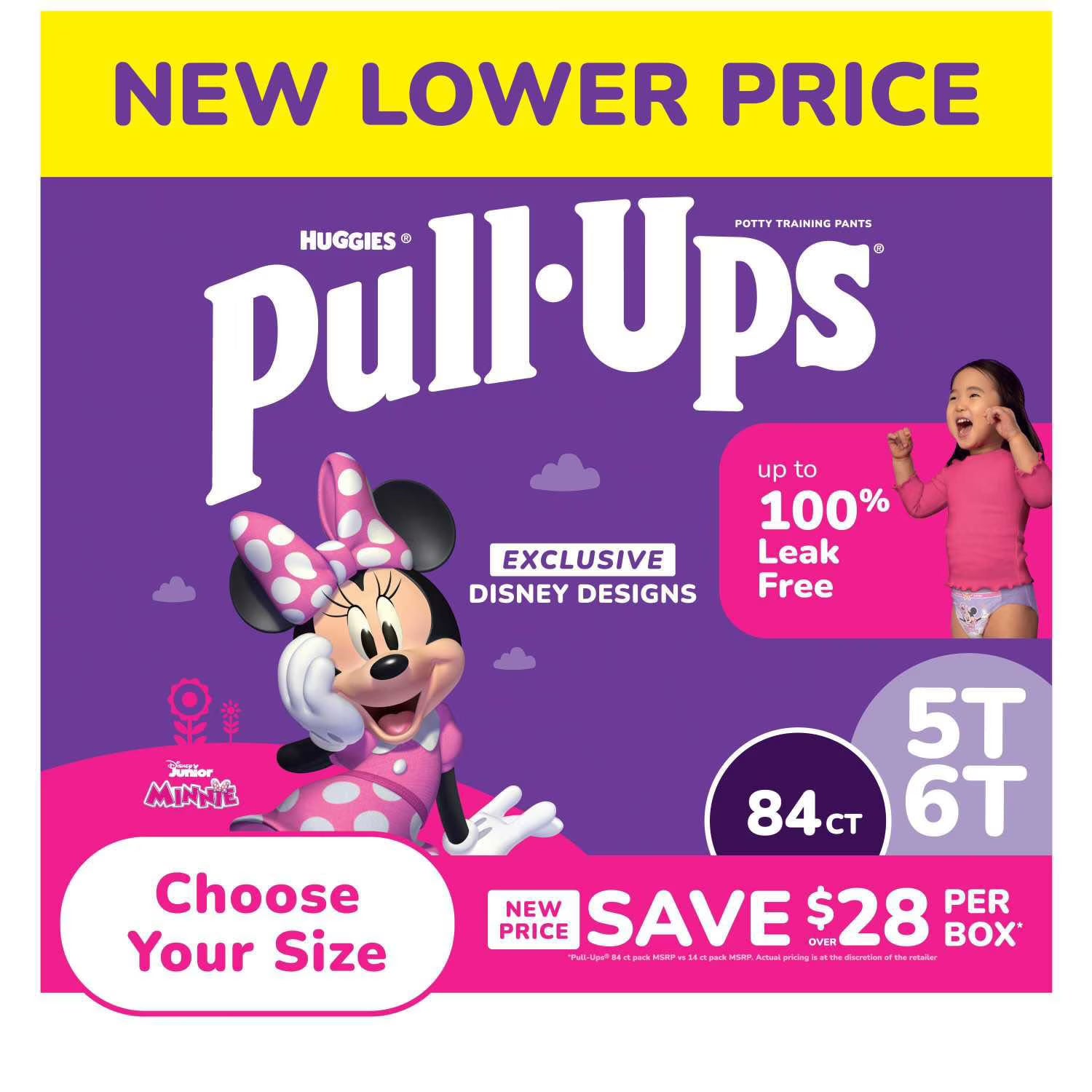 ハギーズ プルアップトレーニングパンツ 女の子用 サイズ 2T-6T