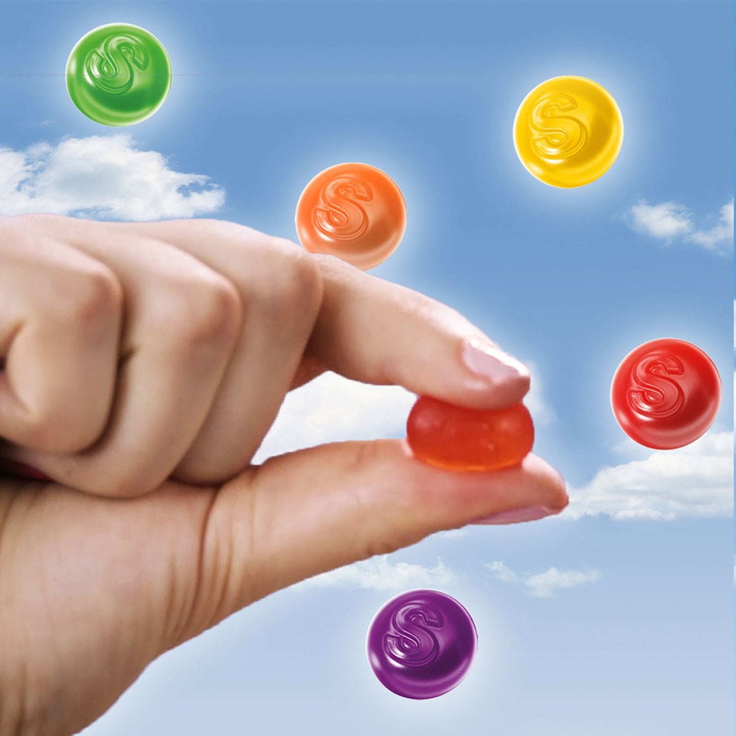 Skittles Gummies オリジナルグミキャンディー、シェアサイズ、3オンス、15 個入り。