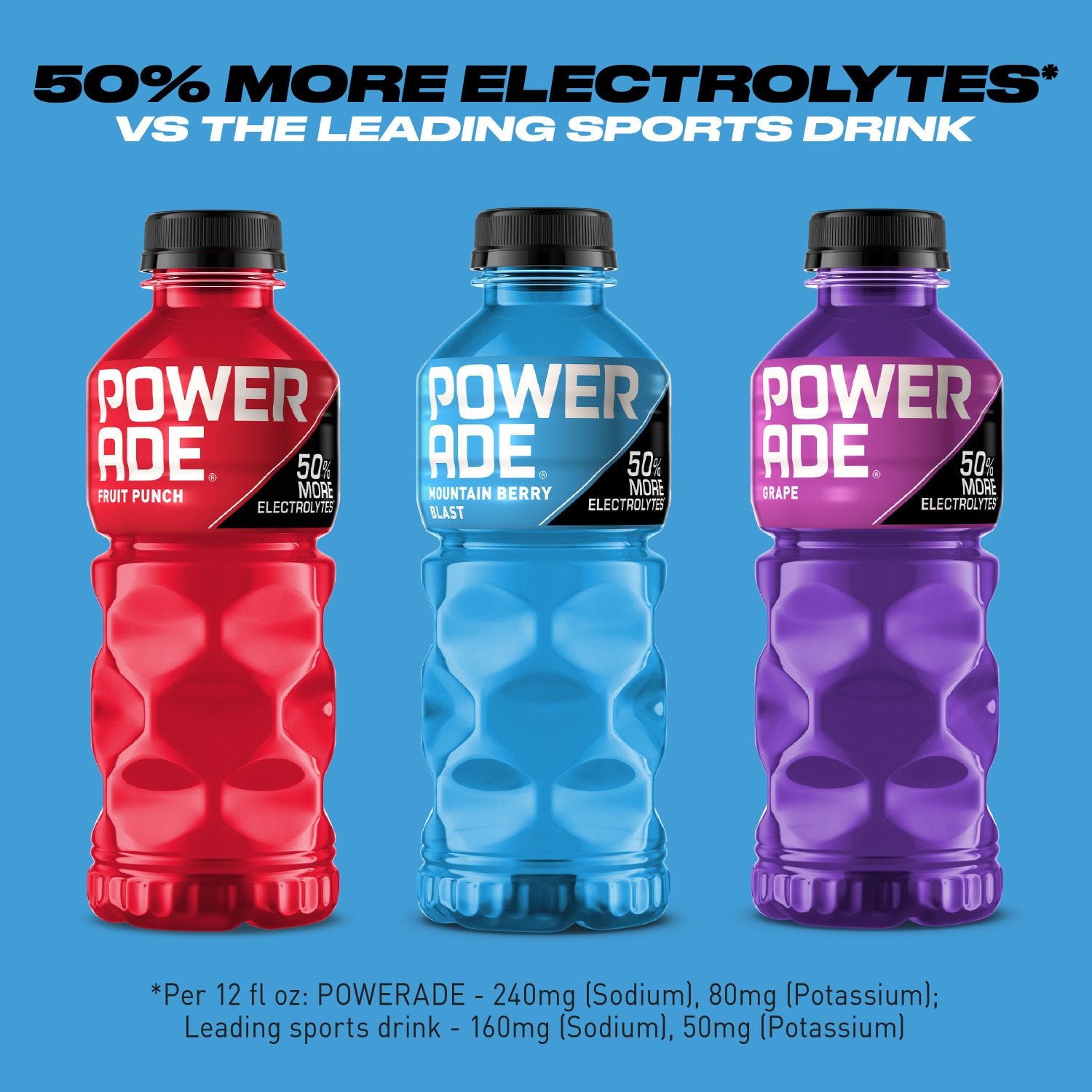 파워에이드 스포츠 드링크 버라이어티 팩 20 fl. oz., 24 pk. – 다양한 맛으로 구성된 기본 스포츠 음료 세트