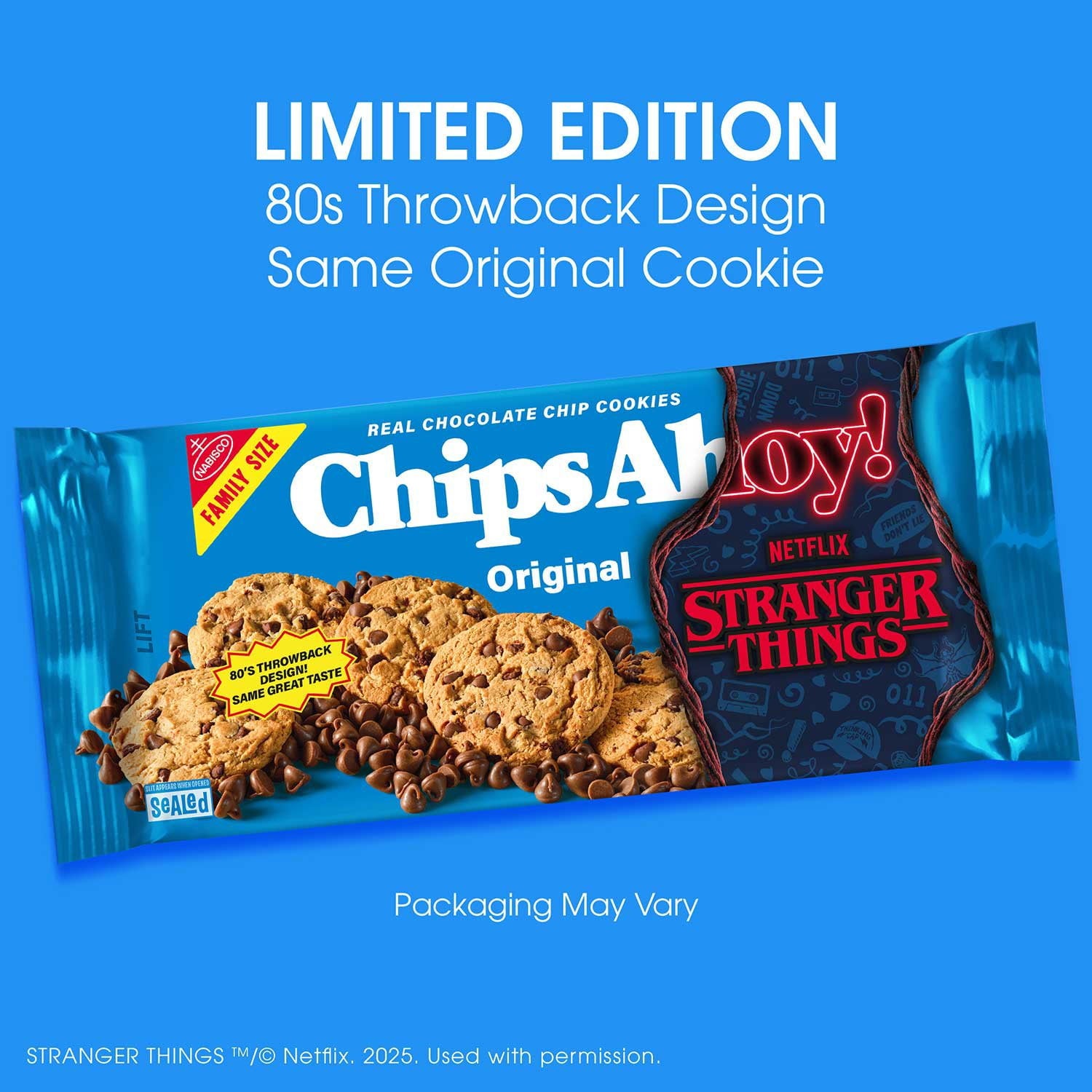 CHIPS AHOY! チョコレート チップ クッキー、ファミリー サイズ、18.2 オンス、3 個パック。