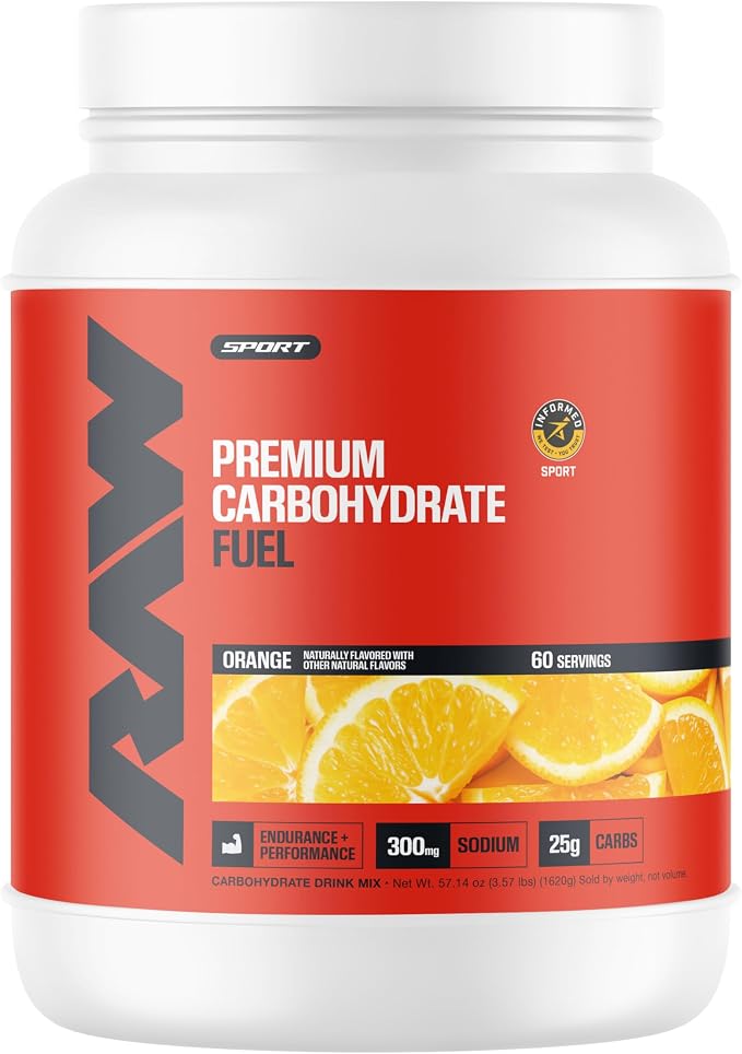 로우 뉴트리션 RAW 퓨얼 프리미엄 엔듀런스 포뮬러 오렌지 57.28oz 60서빙