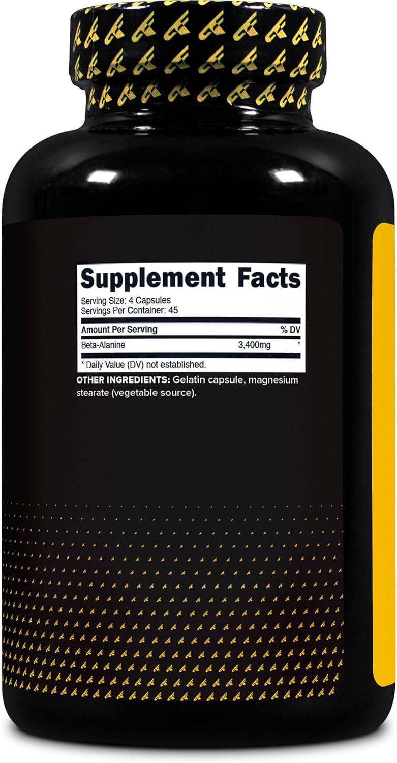 프리마포스 베타알라닌 3,400 mg 180캡슐 – 지구력 중심의 운동 퍼포먼스 포뮬러