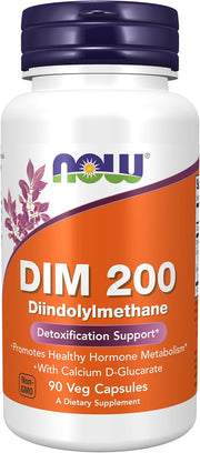 나우푸드 DIM 200mg 칼슘 D-글루카레이트 90캡슐 에스트로겐 호르몬 대사 서포트