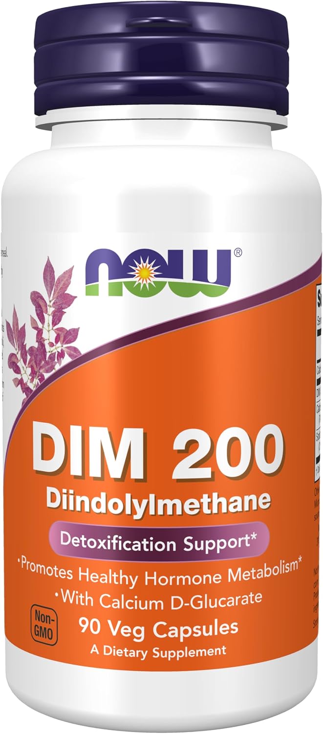 나우푸드 DIM 200mg 칼슘 D-글루카레이트 90캡슐 에스트로겐 호르몬 대사 서포트