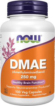 나우푸드 DMAE 디메틸아미노에탄올 두뇌 건강 서포트 100 베지캡슐