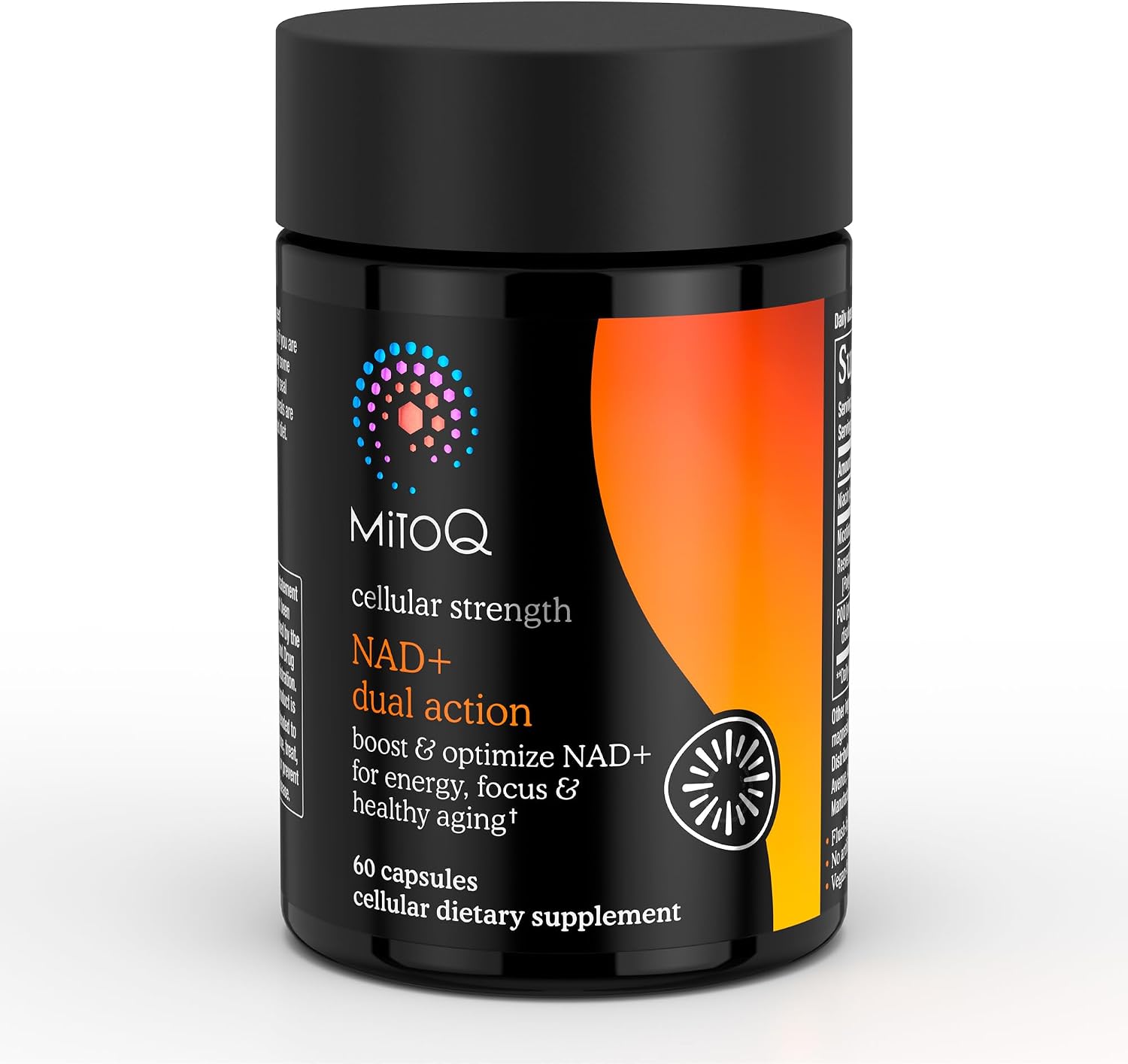 MitoQ NAD+ Dual Action 미토큐 NR 레스베라트롤 PQQ NAD 영양제 60캡슐