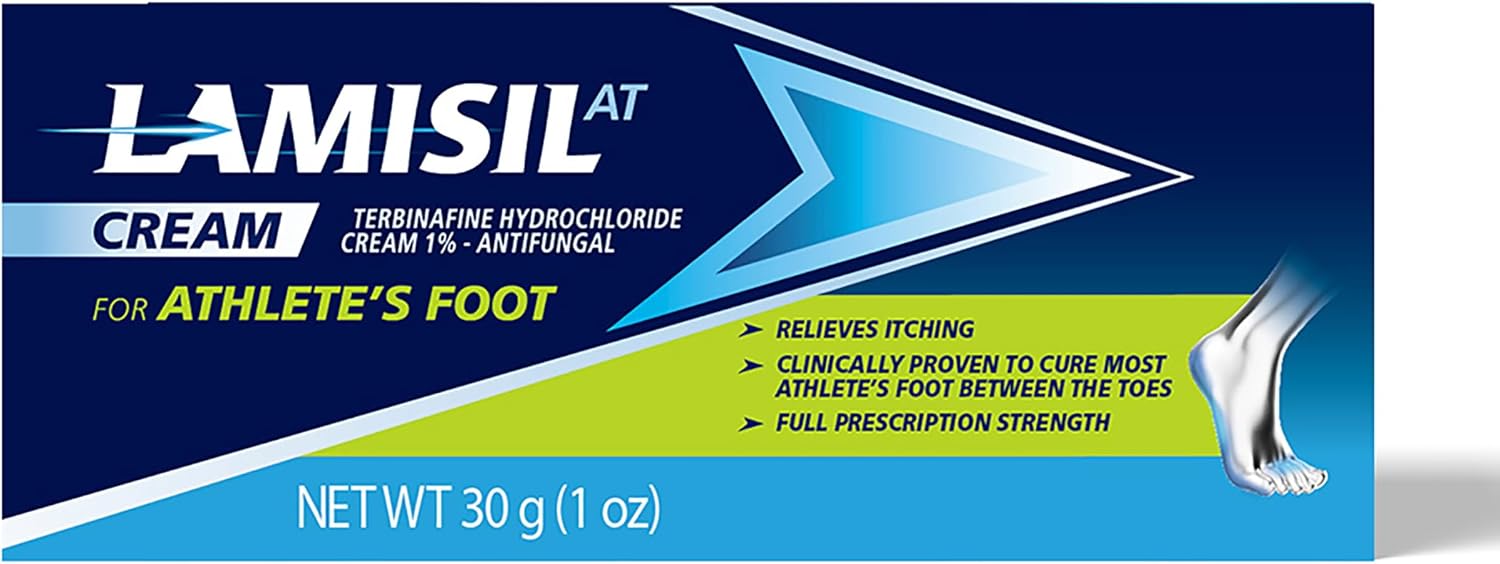 라미실 AT 무좀 항진균 크림 테르비나핀 1% 30g | Lamisil Athlete’s Foot Cream