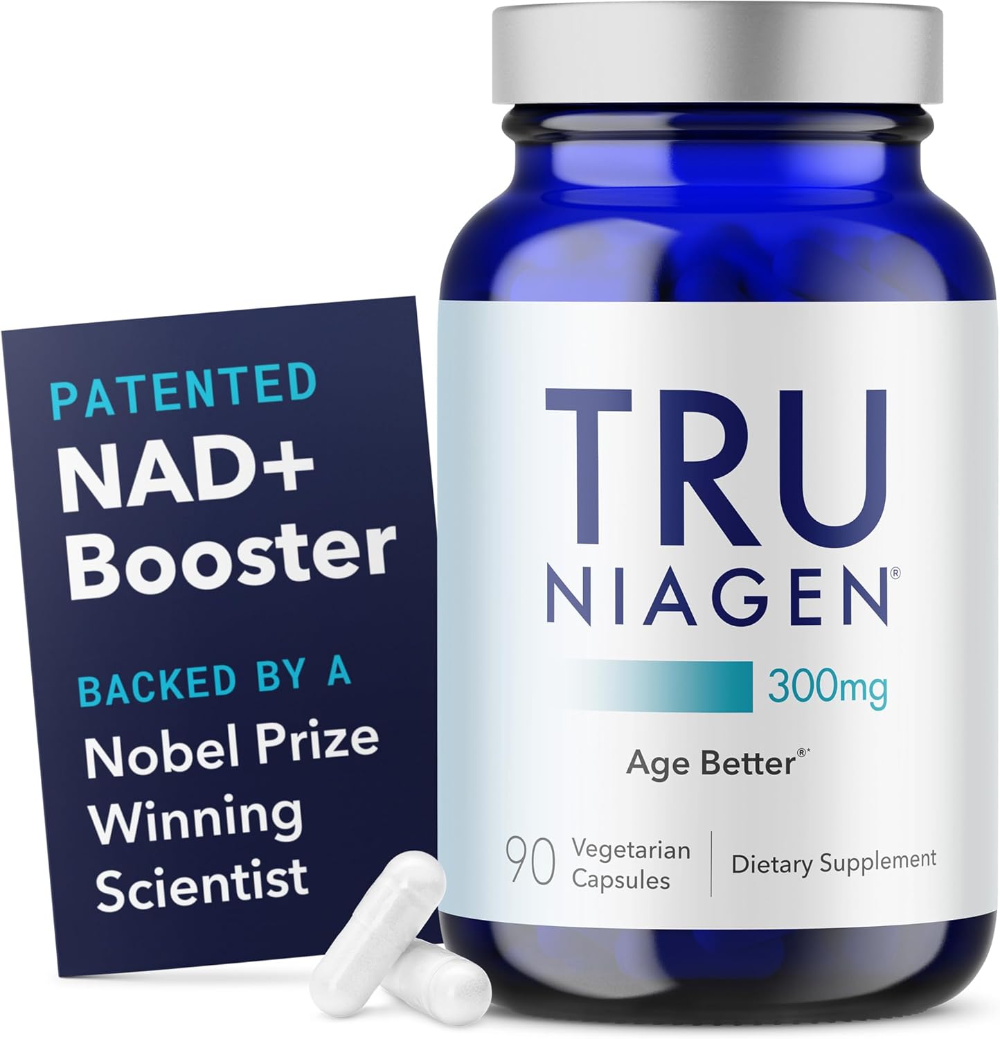 트루 나이아젠 특허 NAD+ 보충제 300 mg 나이아젠 90 Servings – 니코틴아마이드 리보사이드(NR) 성분을 담은 캡슐 타입으로 데일리 영양 관리