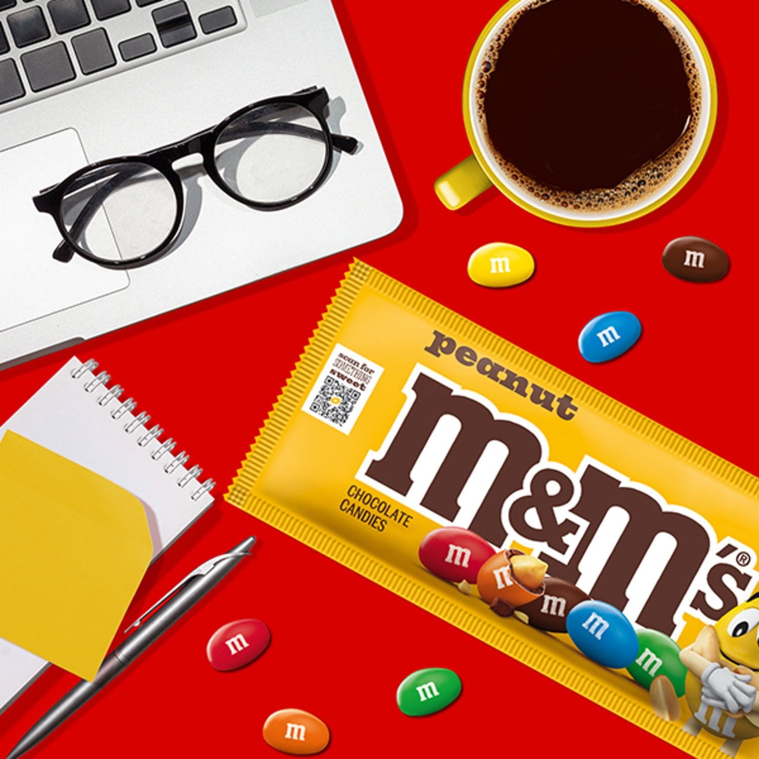 M&amp;M'S バラエティパック チョコレートキャンディ、フルサイズ、30 個入り。