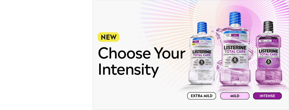 Listerine 브랜드 배너