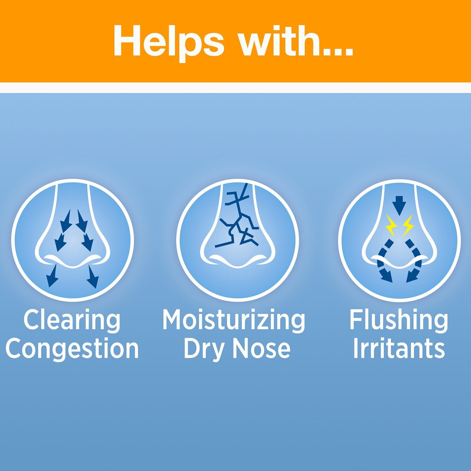 Arm &amp; Hammer Simply Saline Nasal Relief、4.5 オンス、3 パック