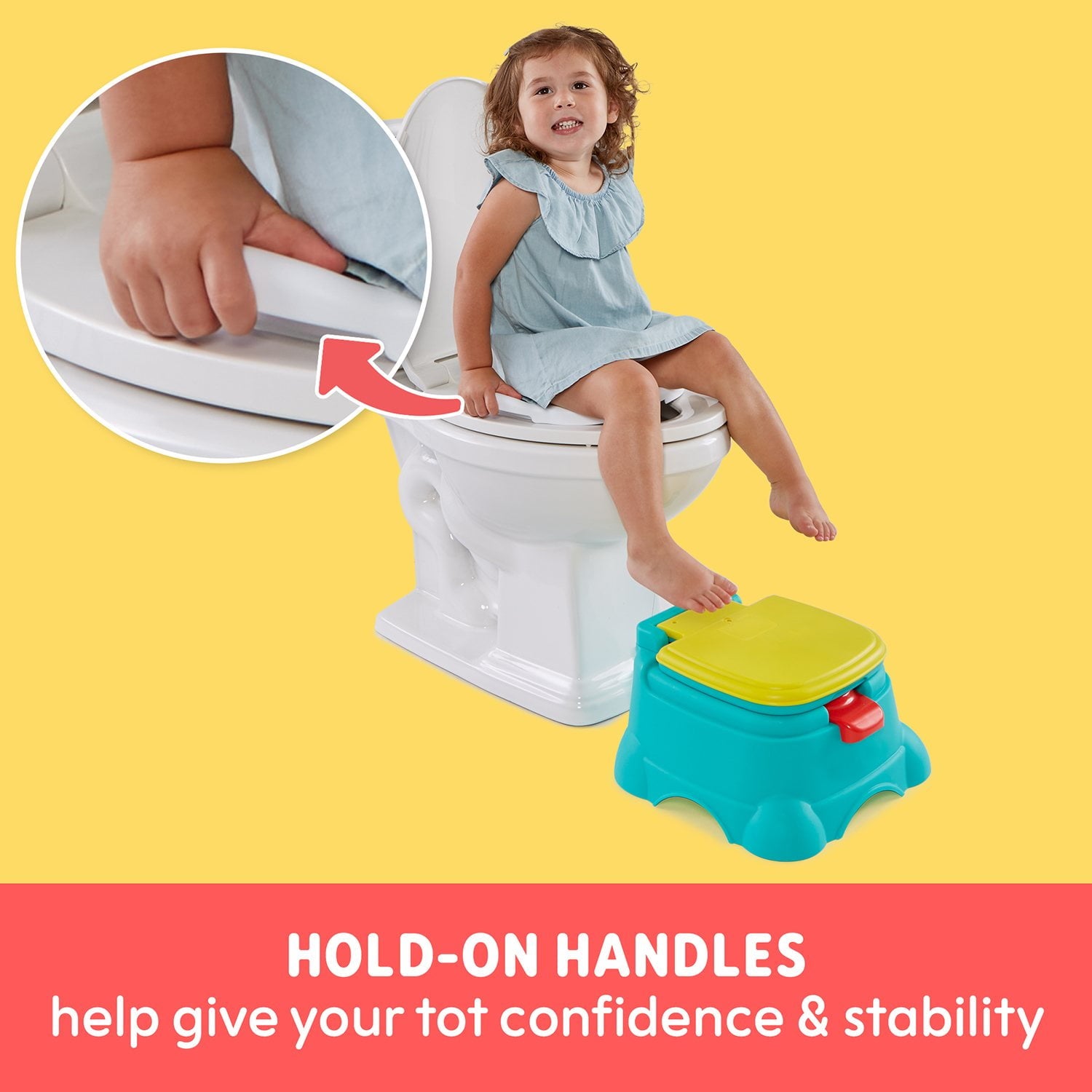 セサミストリート 3-in-1 トイレチェア＆ステップスツール スタイルを選ぼう