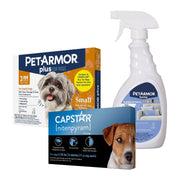 PetArmor Plus Capstar ノミ・ダニ駆除剤 小型犬用 3 か月分、5 ～ 22 ポンド。