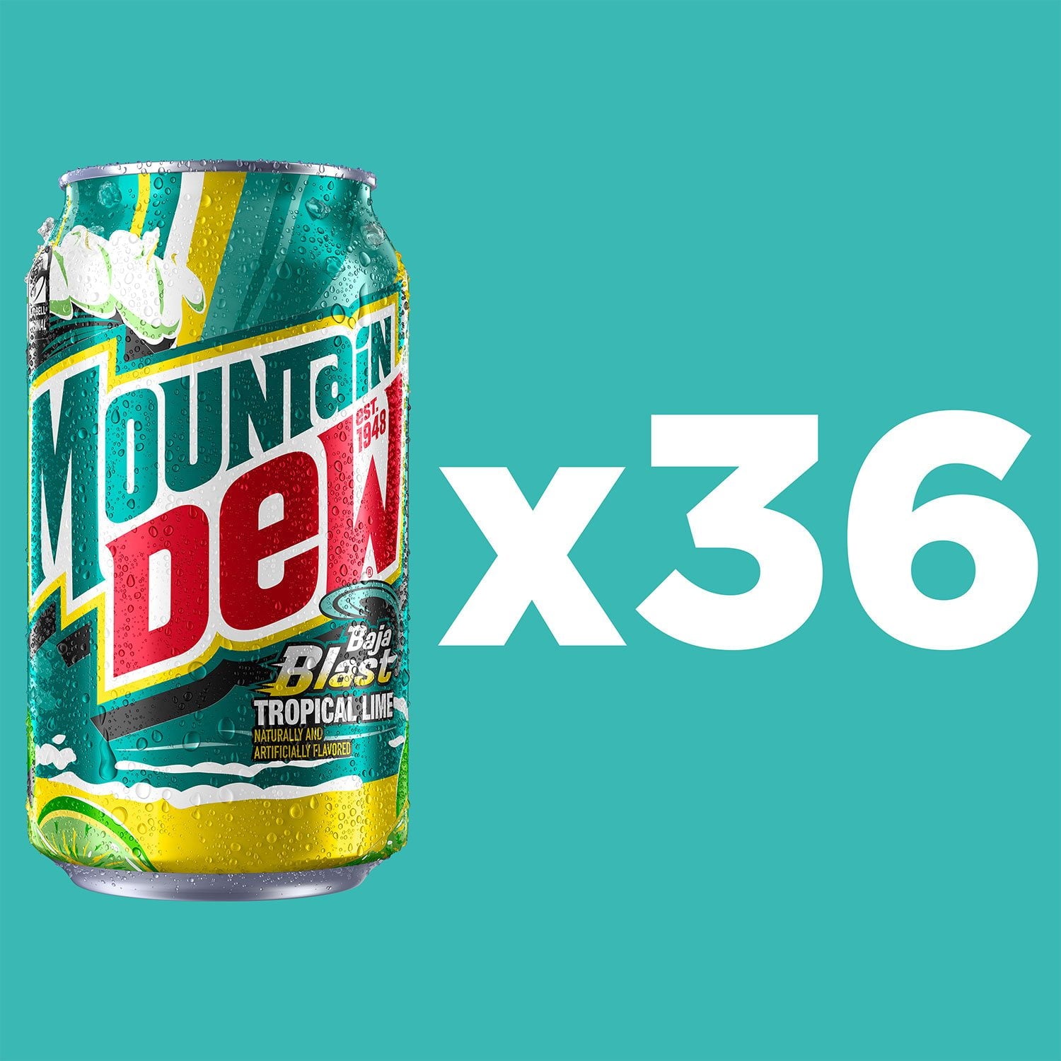 마운틴듀 바하 블라스트, 12fl oz, 36팩