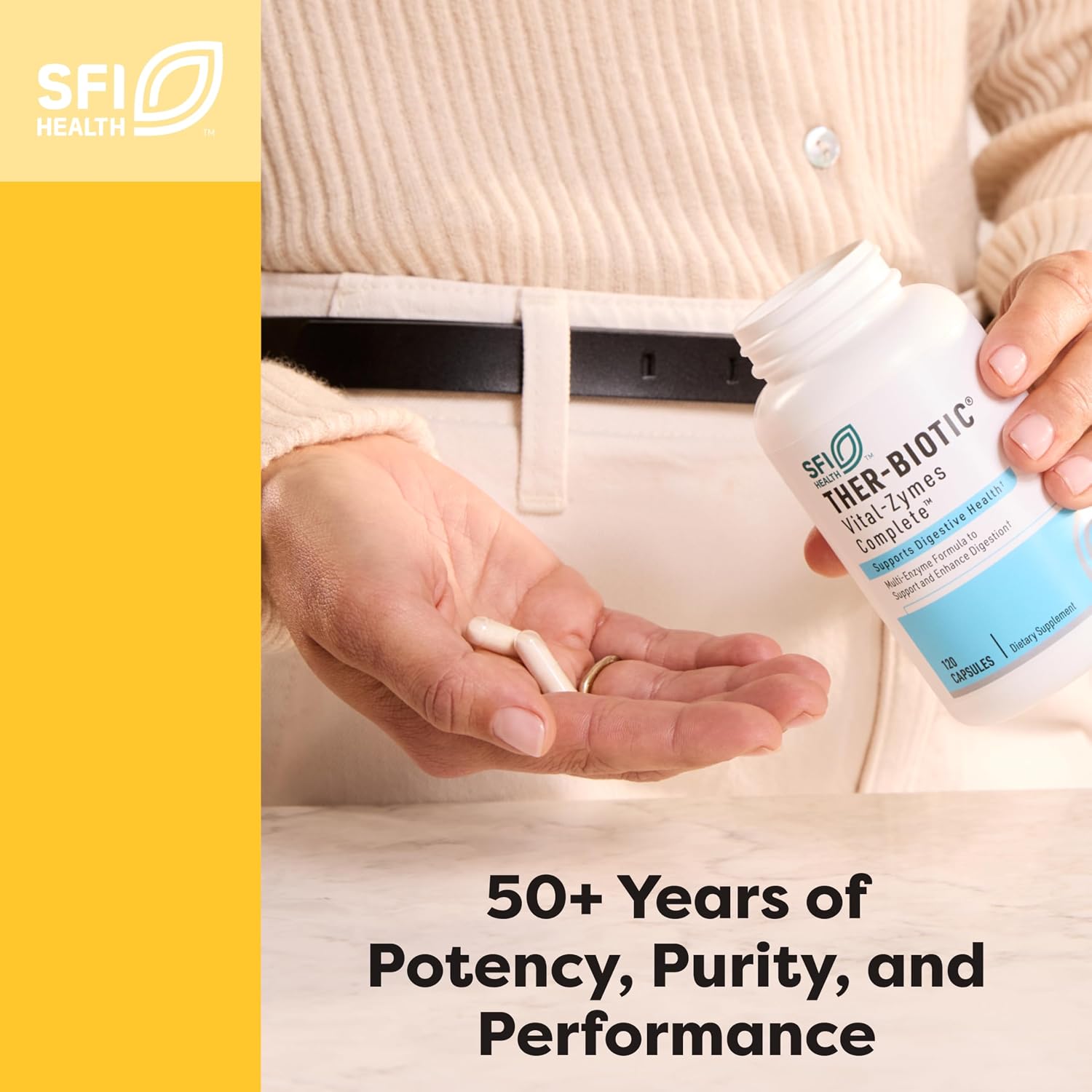 클레어랩스 SFI Health DHEA 50mg 100캡슐 – 미세화 DHEA · 비건 포뮬러 · 건강한 에이징 관리