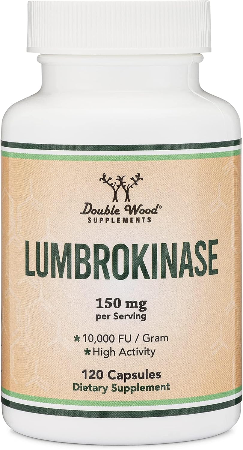 ダブルウッド ルンブロキナーゼ 150mg 120錠 血行促進