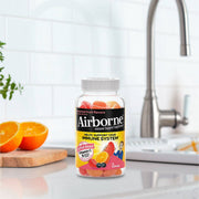 エアボーン ビタミン C 免疫サポート グミ、750 mg、75 個。