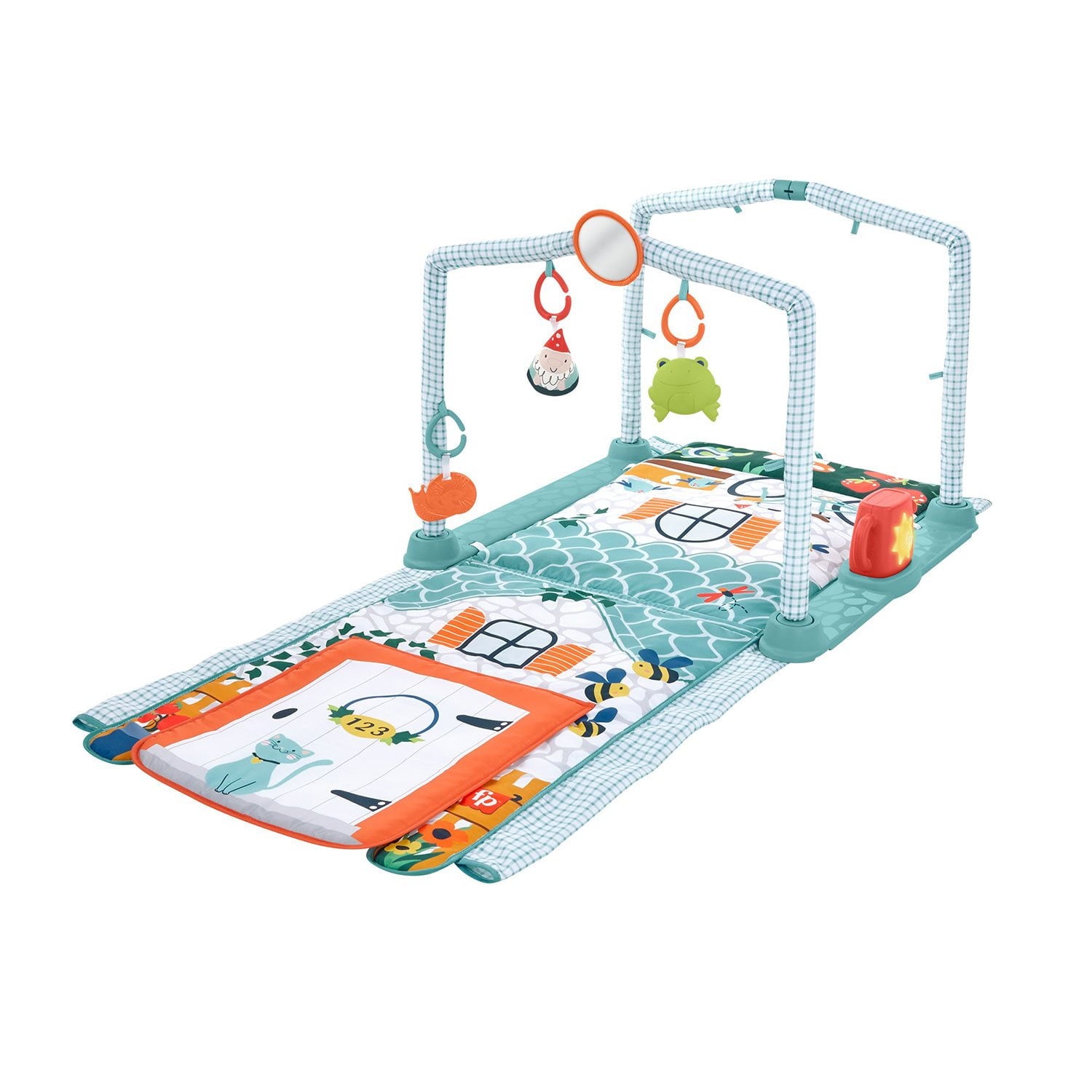 フィッシャープライス 3-in-1 クロール＆プレイ アクティビティジム 変形プレイマット