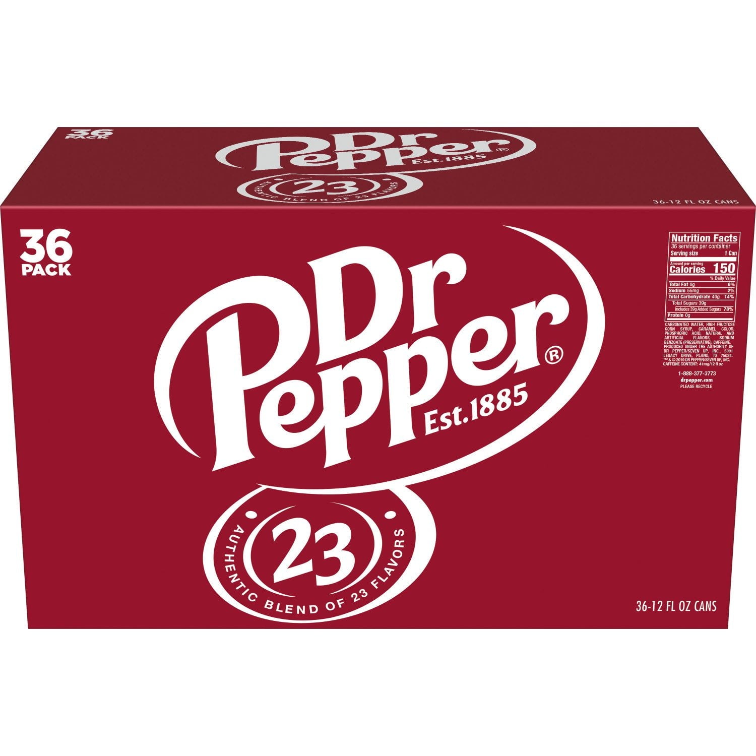 닥터페퍼 소다 캔, 12fl oz, 36팩