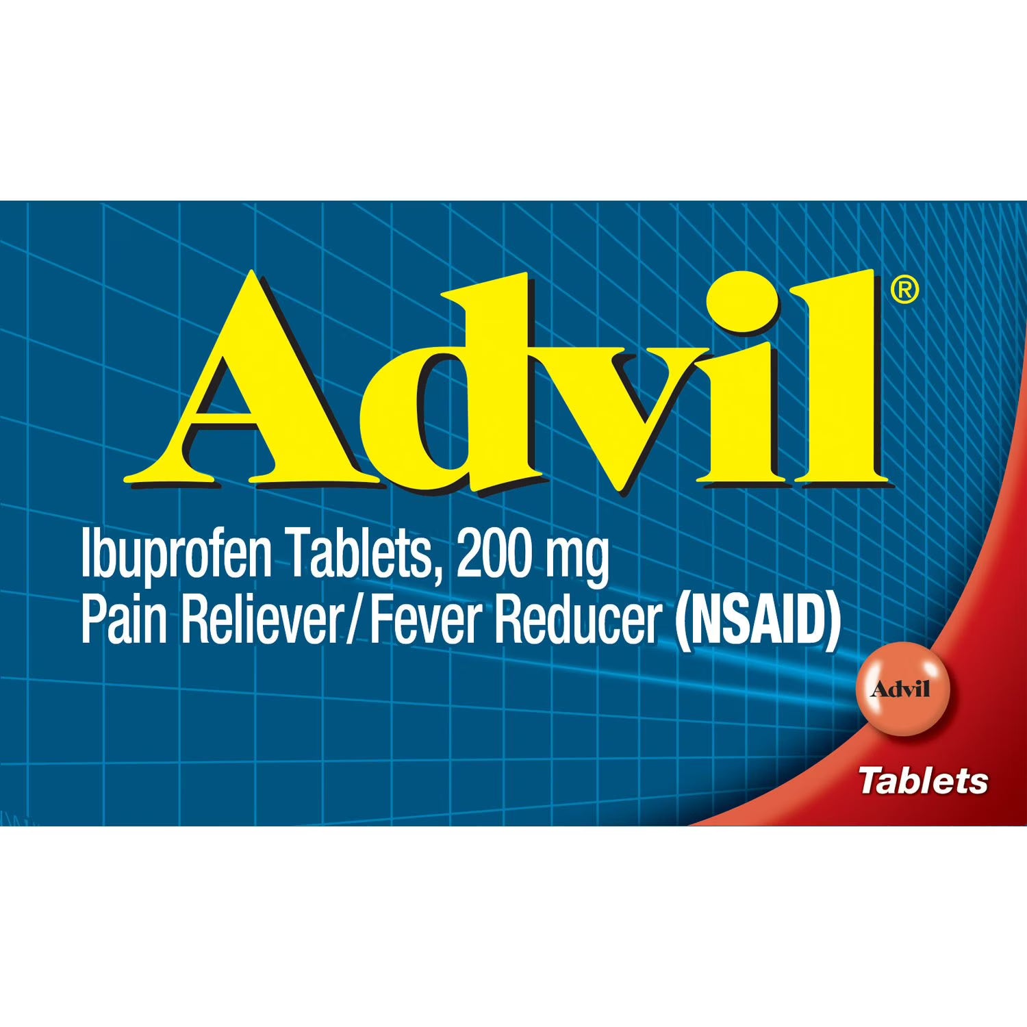 アドビル イブプロフェン 200mg パケット 50 パケット x 2 個