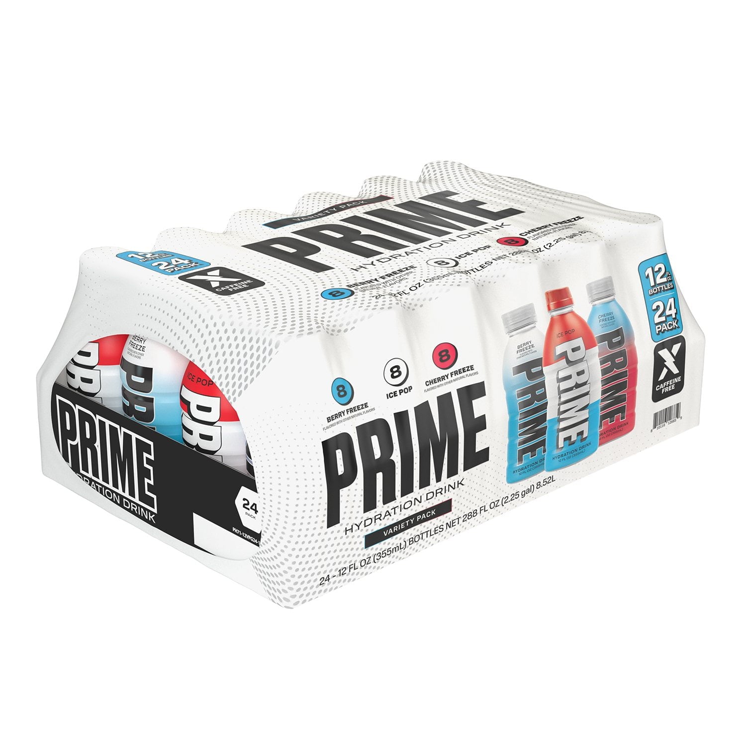 프라임 하이드레이션 드링크 버라이어티 팩 12 fl. oz., 24 pk. – 다양한 맛으로 구성된 하이드레이션 음료 세트