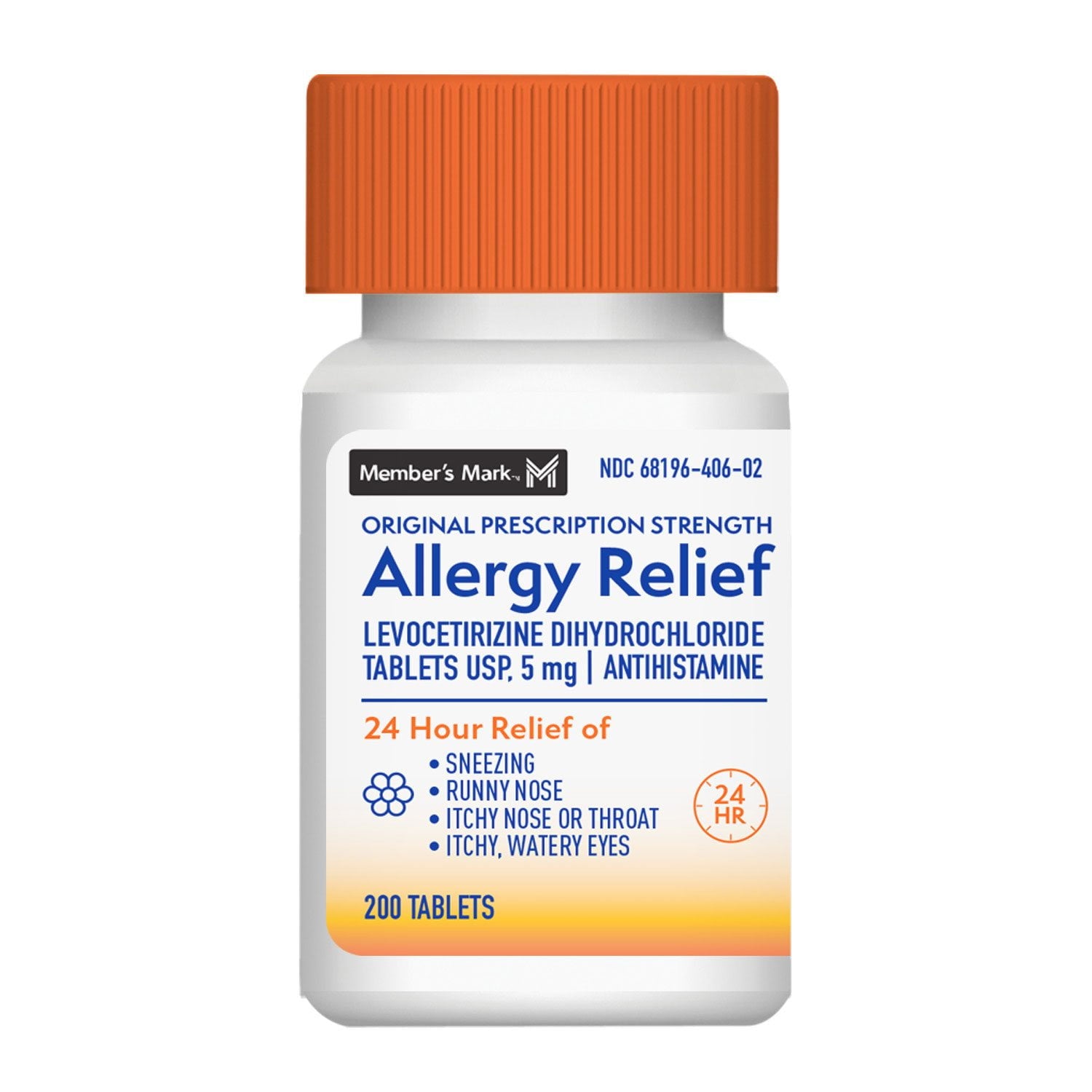 メンバーズマーク レボセチリジン錠、5 mg、400 錠。