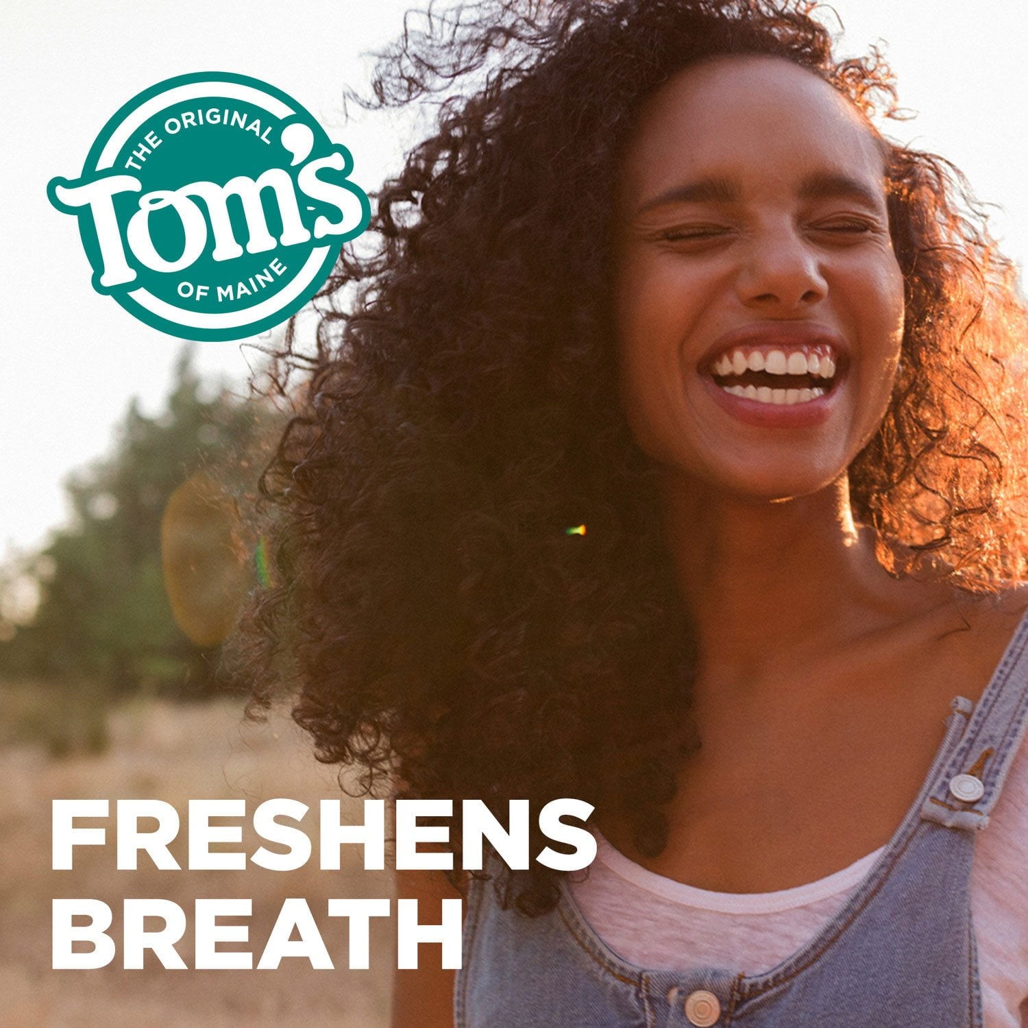 Tom's of Maine フッ素フリー 歯垢防止 &amp; ホワイトニング 歯磨き粉、4.5 オンス、4 個パック。