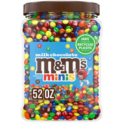 M&amp;M'S ミルクチョコレートキャンディ、ミニ、52 オンス。