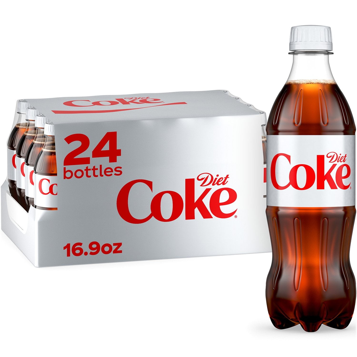 코카콜라 다이어트 16.9 fl. oz × 24 – 페트 타입 다이어트 콜라