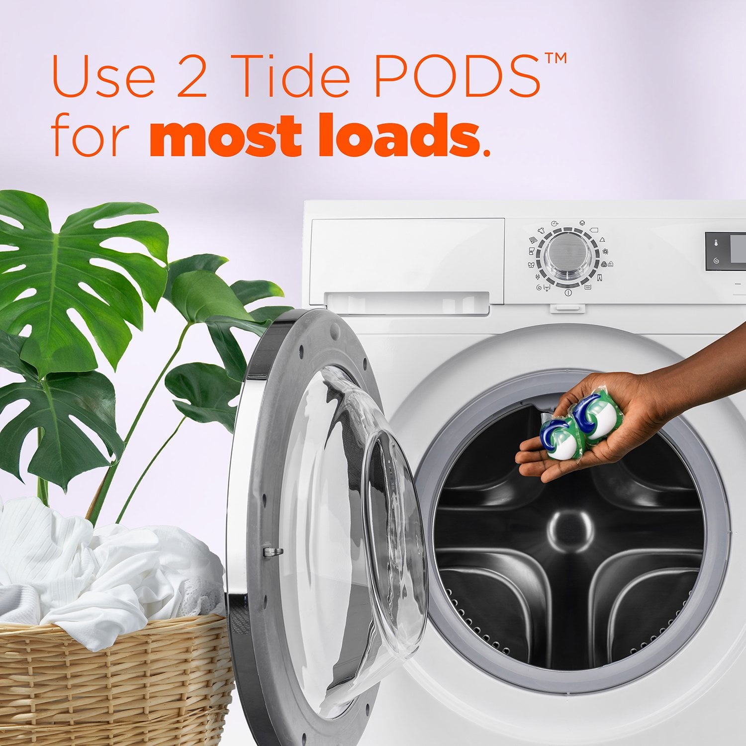 Tide PODS 洗濯洗剤パック、スプリングメドウ、156 個入り。